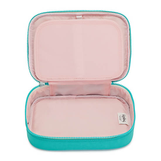 Kipling 100 Pens Classic Case Bags Turquoise Sea | AU 2031XY